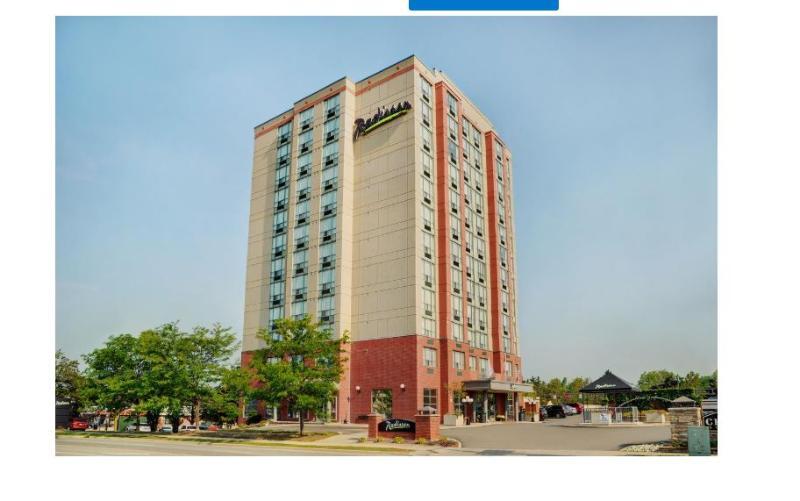 Hotel Radisson Kitchener Exterior foto